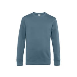 B&C Mens King Crew Neck Sweater - XS, Nordic Blue