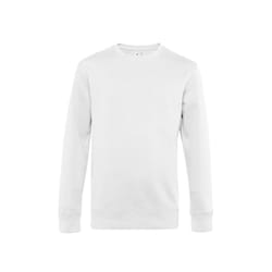 B&C Mens King Crew Neck Sweater - XL, White