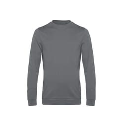 B&C Mens Set In Sweatshirt - XS, Elephant Grey