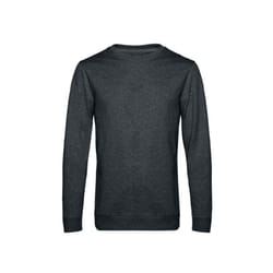 B&C Mens Set In Sweatshirt - XS, Heather Asphalt