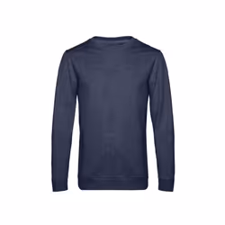 B&C Mens Set In Sweatshirt - XS, Heather Navy