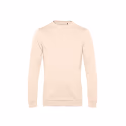 B&C Mens Set In Sweatshirt - XS, Pale Pink