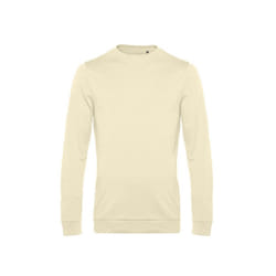 B&C Mens Set In Sweatshirt - XS, Pale Yellow