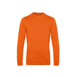 B&C Mens Set In Sweatshirt - XS, Pure Orange