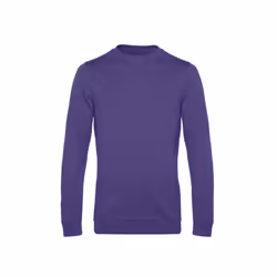 B&C Mens Set In Sweatshirt - XS, Radiant Purple