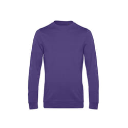 B&C Mens Set In Sweatshirt - XS, Radiant Purple