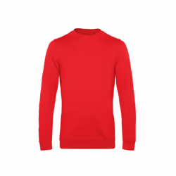 B&C Mens Set In Sweatshirt - XS, Red