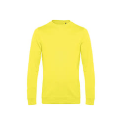 B&C Mens Set In Sweatshirt - XS, Solar Yellow