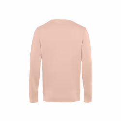 B&C Mens Organic Crew Neck Sweat - XS, Soft Rose