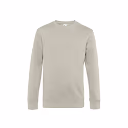 B&C Mens King Crew Neck Sweater - XS, Grey Fog