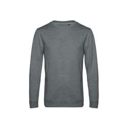 B&C Mens Set In Sweatshirt - XS, Heather Mid Grey