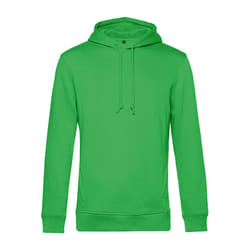 B&C Mens Organic Hooded Sweater - XS, Apple Green