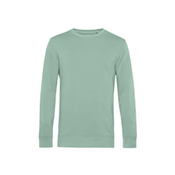 B&C Mens Organic Crew Neck Sweat - XS, Sage