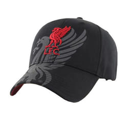 Liverpool FC Unisex Adults Obsidian Cap - One Size, Black