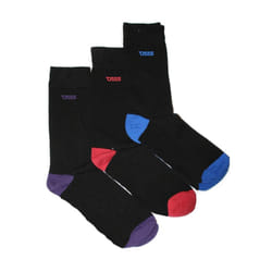 Duke Mens Pheonix Luxury Socks (Pack Of 3) - 11-13 UK, Blue/Red/Purple