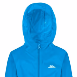 Trespass Childrens/Kids Button Rain Suit - 5-6 Years, Blue