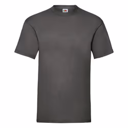 Fruit Of The Loom Mens Valueweight Short Sleeve T-Shirt - 3XL, Light Graphite
