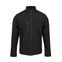 Regatta Mens Honesty Made Recycled Softshell Jacket - 2XL, Black