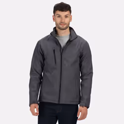 Regatta Mens Ablaze 3 Layer Softshell Jacket - 3XL, Seal Grey