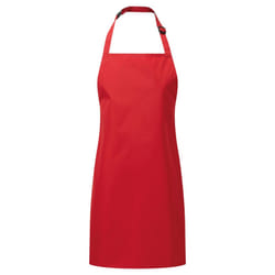 Premier Childrens/Kids Waterproof Apron - 3-6 Years, Red