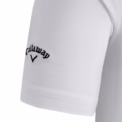 Callaway Mens Swing Tech Solid Colour Polo Shirt - XS, Bright White