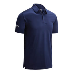 Callaway Mens Swing Tech Solid Colour Polo Shirt - XL, Peacoat Navy