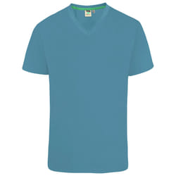 Duke Mens D555 Signature 2 V Neck T-Shirt - XXL, Teal