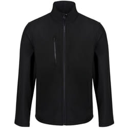 Regatta Professional Mens Ablaze Three Layer Soft Shell Jacket - M, Black/Black