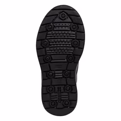 Geox Boys Leather Riddock Touch Fastening Shoe - 1 UK, Black