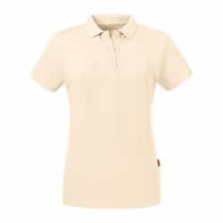 Russell Womens/Ladies Pure Organic Polo - XS, Natural