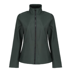 Regatta Womens/Ladies Ablaze Printable Soft Shell Jacket - 14 UK, Dark Spruce/Black