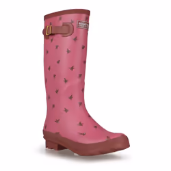 Regatta Womens/Ladies Ly Fairweather II Tall Durable Wellington Boots - 6 UK, Violet/Fig Rose Blush