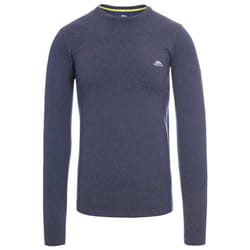Trespass Mens Timo Long Sleeve Active Top - S, Navy Marl