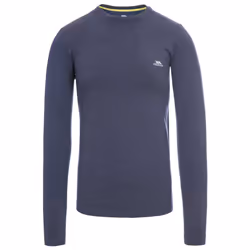Trespass Mens Timo Long Sleeve Active Top - XXL, Navy Marl
