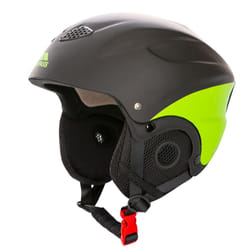 Trespass Adults Skyhigh Protective Snow Sport Ski Helmet - L, Black/Green