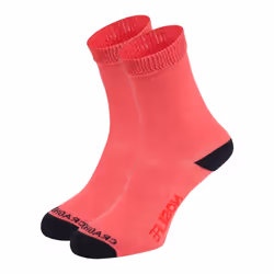Craghoppers NosiLife Childrens/Kids Twin Pack Travel Socks - 6 UK Child-10 UK Child, Navy/Watermelon