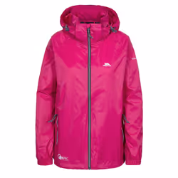 Trespass Qikpac X Unisex Packaway Jacket - XS, Cassis