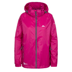 Trespass Qikpac X Unisex Packaway Jacket - XS, Cassis