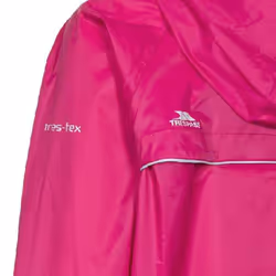 Trespass Qikpac X Unisex Packaway Jacket - XS, Cassis