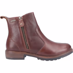 Cotswold Womens/Ladies Ashwicke Zip Leather Ankle Boot - 7 UK, Brown