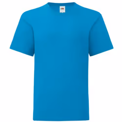 Fruit Of The Loom Childrens/Kids Iconic T-Shirt - 12-13 Years, Azure