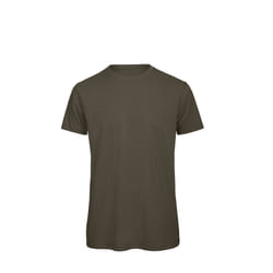 B&C Mens Organic Tee - XL, Millennial Khaki