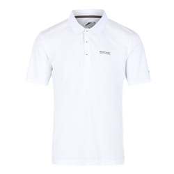 Regatta Mens Maverick V Active Polo Shirt - 4XL, White