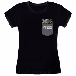 Star Wars: The Mandalorian Womens/Ladies Precious Cargo Pocket T-Shirt