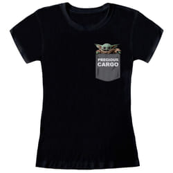 Star Wars: The Mandalorian Womens/Ladies Precious Cargo Pocket T-Shirt