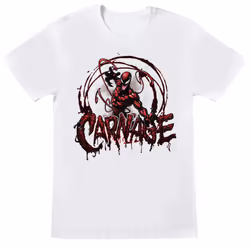 Spider-Man Unisex Adult Carnage T-Shirt