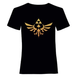 Nintendo Unisex Adult Hyrule Legend Of Zelda T-Shirt - L, Black