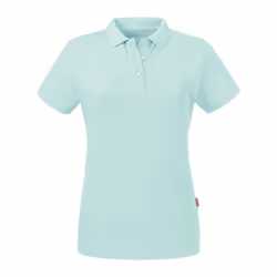 Russell Womens/Ladies Pure Organic Polo - 2XL, Aqua