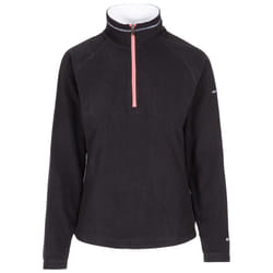 Trespass Womens/Ladies Skylar Fleece Top - S, Black/White