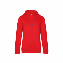 B&C Womens/Ladies Queen Hoodie - XS, Red
